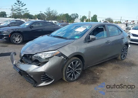 2017 Toyota Corolla Se z USA, uszkodzony, nr VIN 2T1BURHE9HC806101